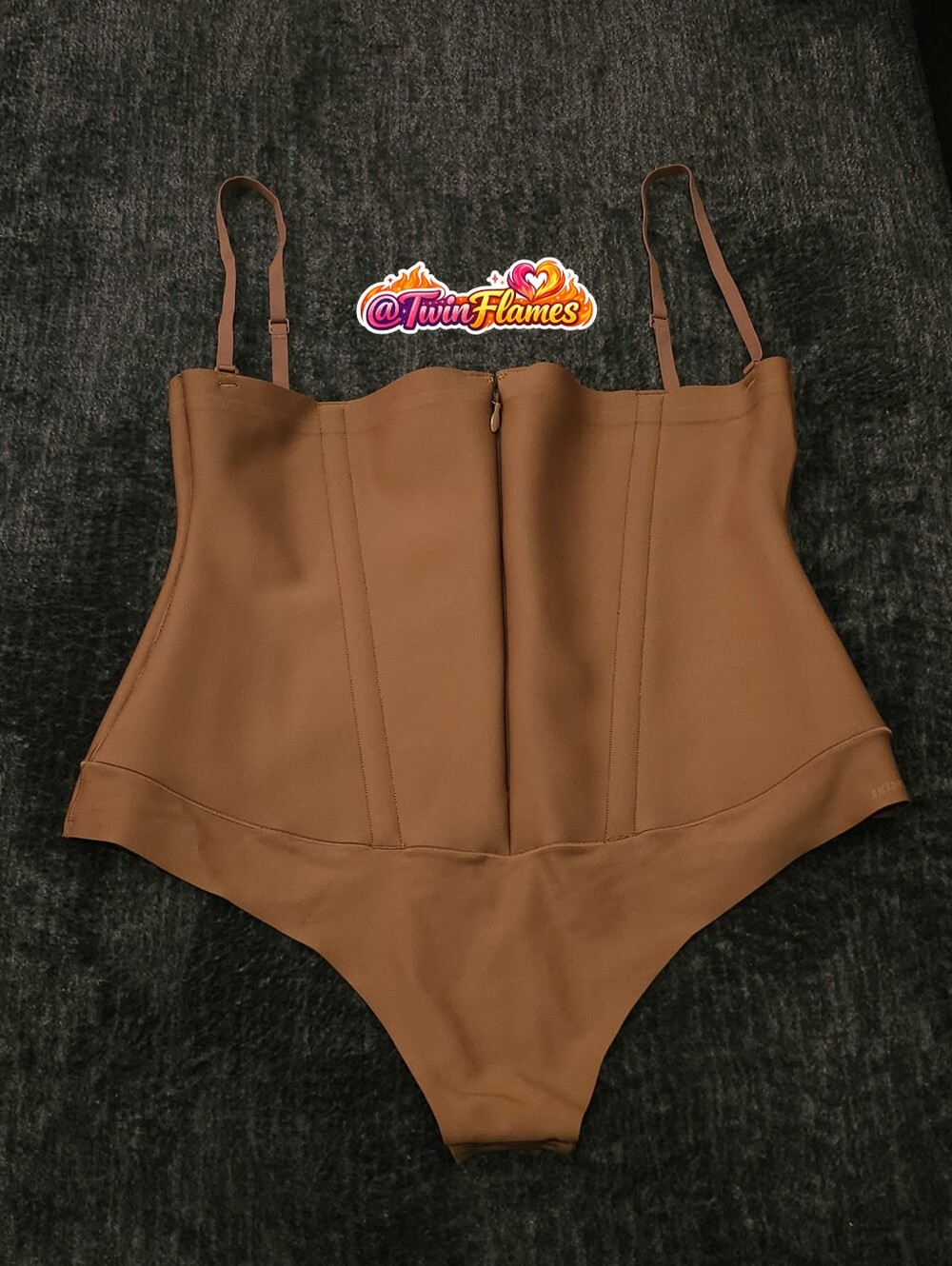 Skims Body Core Sculpting Waist Cincher Thong PN-THG-8650W Jasper Size 4X